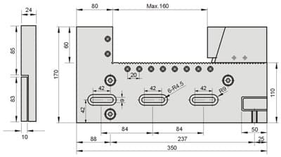 ETAU DE PRECISION INOX 232.99EDM-24-160 – Image 2